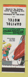 Matchbook Cover - Capitol Motel Los Angeles CA