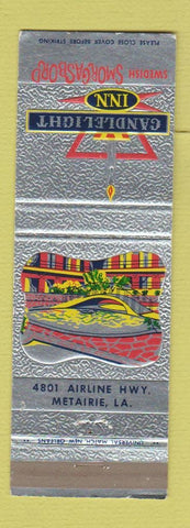 Matchbook Cover - Candlelight Inn Swedish Smorgasbord Metairie LA