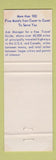 Matchbook Cover - Best Western West Winds Wheatland WY