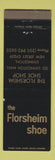 Matchbook Cover - Florsheim Shoes Livingston NJ