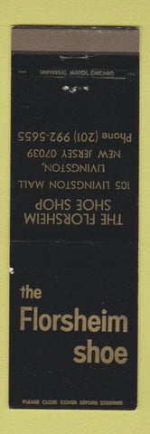 Matchbook Cover - Florsheim Shoes Livingston NJ