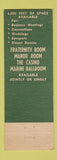 Matchbook Cover - Gold Coast Hotels Chicago IL Croydon Eastgate St Clair