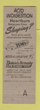 Matchbook Cover - Tums Antacid Ringneck Pheasant