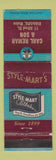 Matchbook Cover - Style Mart Men's Clothes Carl Remar Son Biddeford ME