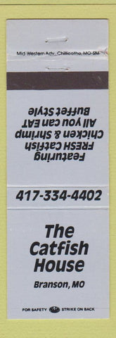 Matchbook Cover - The Catfish House Branson MO