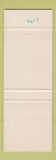 Matchbook Cover - Motor Inn Motel Keene NH