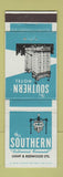 Matchbook Cover - Southern Hotel Baltimore MD