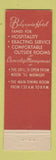Matchbook Cover - Belgravia Hotel Philadelphia PA