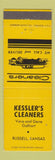 Matchbook Cover - Kessler's Cleaners Russell KS