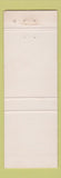 Matchbook Cover - Hoffa's New Silver Cafe Indianapolis IN ORANGE