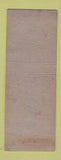 Matchbook Cover - Hotel Houston Washington DC WEAR