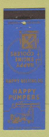 Matchbook Cover - Happy Pumpers Belting Tulsa OK