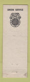 Matchbook Cover - Star Service oil gas Ed Bringer Granite City IL