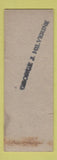 Matchbook Cover - Hale Haven Service Station Standard oil gas WORN