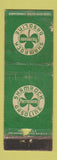 Matchbook Cover - Shamrock oil gas Polymerine POOR