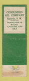 Matchbook Cover - Shamrock oil gas Polymerine POOR