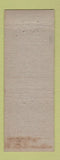 Matchbook Cover - RW Russell Steel Warehouse Chicago IL Rockford