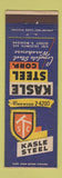 Matchbook Cover - Kasle Steel Corp Detroit MI