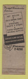 Matchbook Cover - Kasle Steel Corp Detroit MI