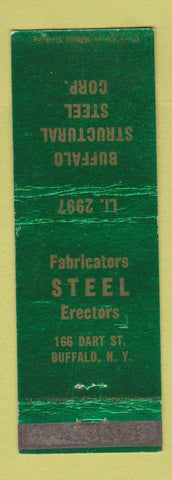 Matchbook Cover - Buffalo Structural Steel Corp NY