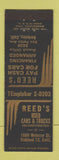 Matchbook Cover - Reed's Used Cars Trucks Berkeley CA