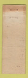 Matchbook Cover - Warble's Inn Porter IN WORN