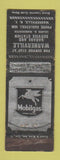 Matchbook Cover - Mobil oil gas Warnerville NY WORN