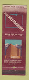 Matchbook Cover - Cosmopolitan Hotel Denver Colorado