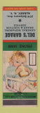 Matchbook Cover - Del's Garage Albany NY