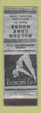 Matchbook Cover - Bolton Lake House Bolton CT girlie POOR