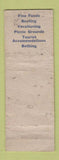Matchbook Cover - Bolton Lake House Bolton CT girlie POOR