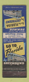 Matchbook Cover - Greyhound Bus Lines WEAR