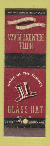 Matchbook Cover - Hotel Belmont Plaza New York City