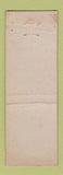 Matchbook Cover - Hotel Alden Restaurant Bar New York City WEAR