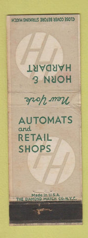 Matchbook Cover - Horn & Hardart Automats New York City WEAR