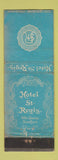 Matchbook Cover - Hotel ST Regis New York City WORN