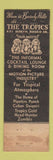 Matchbook Cover - The Tropics Beverly Hills CA CROWN girlie WEAR
