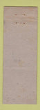 Matchbook Cover - Gay Teague Hotel Montgomery AL WORN