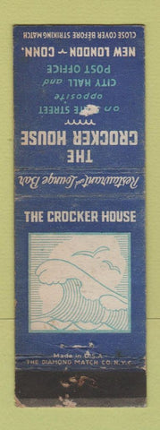 Matchbook Cover - The Crocker House New London CT WORN