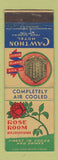 Matchbook Cover - Cawthon Hotel Mobile AL