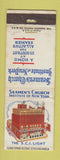 Matchbook Cover - Seamen's Church Institute New York City WEAR