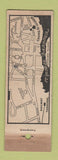 Matchbook Cover - Casino St George Bermuda feature WORN