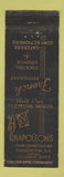 Matchbook Cover - Napoleon's Washington DC French Restaurant WEAR