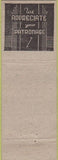 Matchbook Cover - Federated Finance Co Cheyenne WY