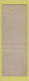 Matchbook Cover - Cy's Lunch Room Cincinnati OH WORN