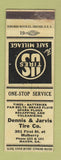 Matchbook Cover - US Tires Dennis & Jarvis Macon GA