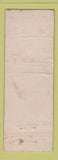 Matchbook Cover - Amoco oil gas Henderson Vulcanizing Henderson NC WORN
