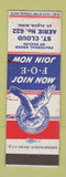 Matchbook Cover - Eagles Club St Cloud MN WEAR