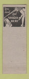 Matchbook Cover - Mayone's Wine Liquor Store Ravena NY RED