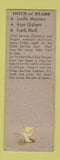 Matchbook Cover - Lehigh Valley Oil Cities oil gas POOR